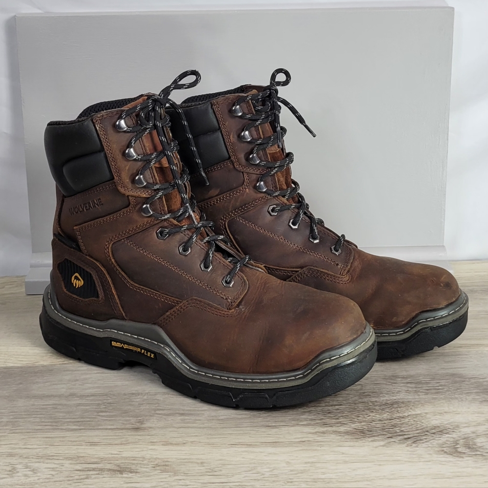 Wolverine Men's Brown Work Boots